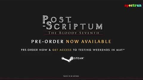 Post Scriptum: New World War Simulator - Official Trailer