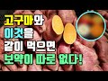 고구마와 이것을 같이 먹으면 보약이 따로 없다!(고구마와 최고의 궁합 5가지 음식)