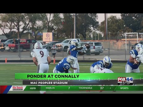 Fox44 Friday Night Football Fever: Ponder at Waco Connally