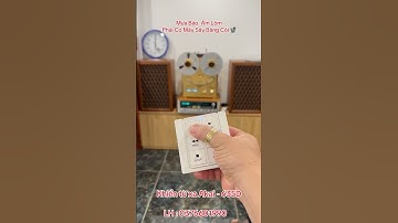 Trang Bị Tủ Sấy Băng Cối, Điều Khiển Từ Xa Đầu Cối Akai - 635D 📽️ Bác Khách - Hà Nội #akai #denon