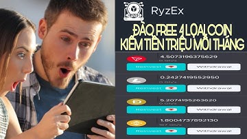 Đào Free 4 Loại Coin Không Treo Máy Trên Web Kiếm Tiền Triệu Mỗi Tháng #qualitycrypto #daocoin