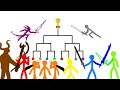 Pivot animation stickman tournament ศึกสติกแมน EP1