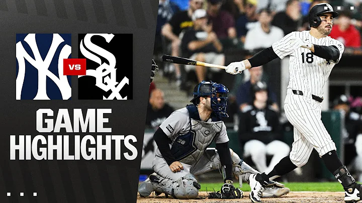 Yankees vs. White Sox Game Highlights (8/30/25) | MLB Highlights