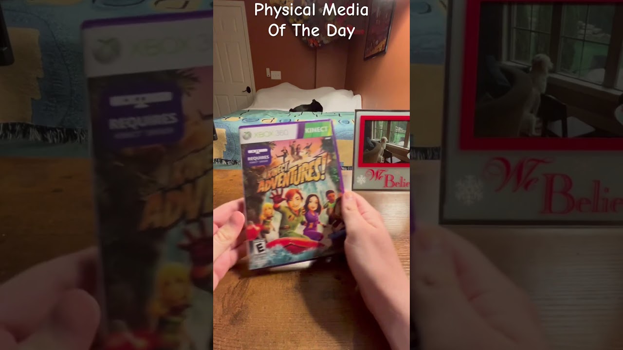 What’s your favorite kinect game?||#physicalmedia #videogame #kinectadventures #fypシ