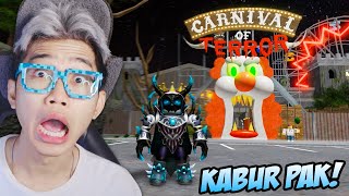 BIKIN JANTUNGAN! KABUR DARI DUFAN BADUT IT PSIKOPET PALING MENGERIKAN DI ROBLOX!!!