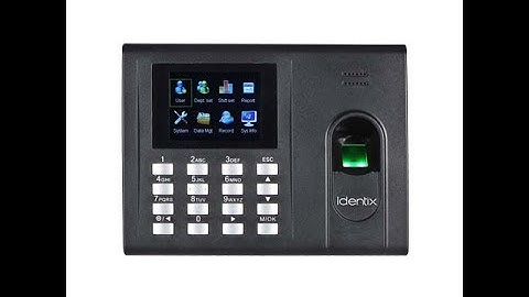 eSSL ePay track payroll software configure