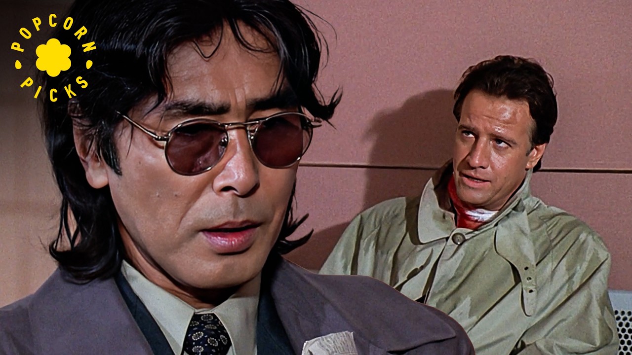 Mr. Racine Escapes the Ninjas (Christopher Lambert) | The Hunted