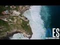 Bali from the air in 4K