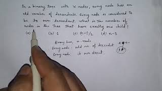 GATE CSE 2010 solution | Graph Theory