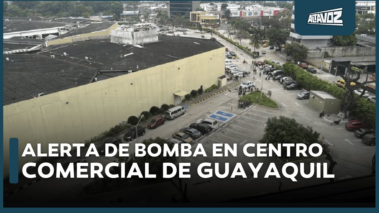 🔴En Vivo | ALERTA DE BOMBA EN CENTRO COMERCIAL DE GUAYAQUIL - YouTube