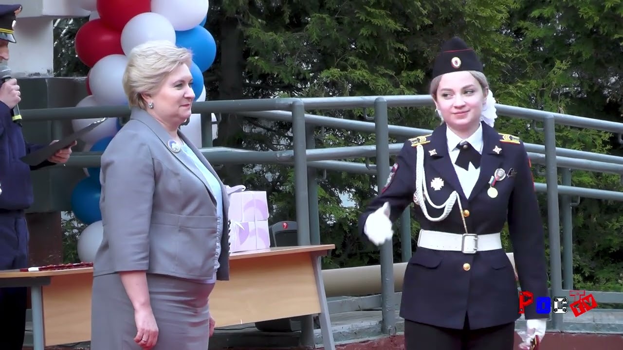 Прощание с кадетским знаменем