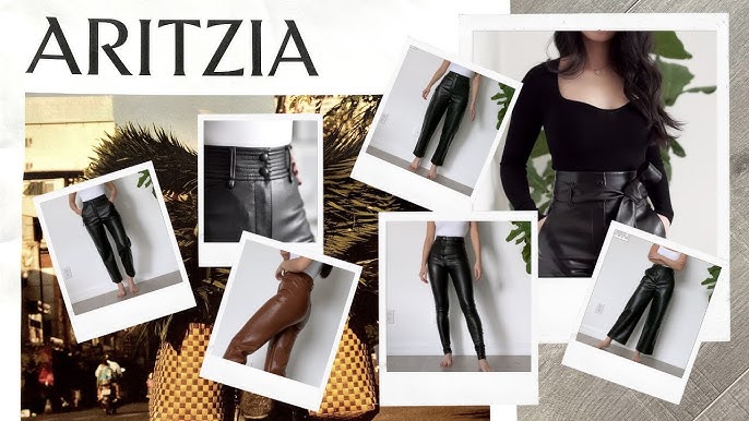 ARITZIA TRY ON HAUL 2021, Aritzia Leather Pants, Wilfred, Babaton, TNA,  COZYAF