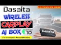 Dasaita CarPlay AI Box Android 10 - Review - Discount Code Inside