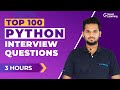 Top 100 python interview questions  python programming  crack python interview great learning