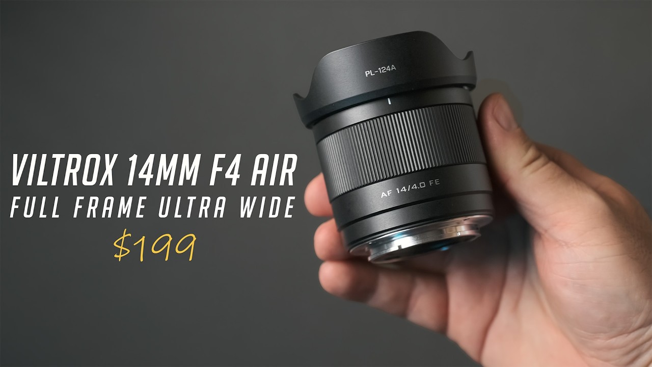 Viltrox 14mm f/4 Air – полнокадровый сверхширокоугольный объектив!