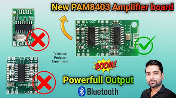 PAM8403 With Inbuilt Bluetooth Module | PAM8403 Amplifier | Bluetooth PAM8403 | PAM8403 | PAM 8403