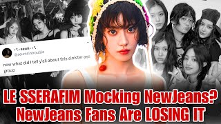 LE SSERAFIM Accused Of “Mocking” NewJeans Right After Court Loss | Fans Call Them Sinister