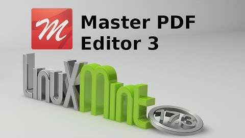 Install Master PDF Editor 3 (to create or edit PDF file) in Linux Mint / Ubuntu