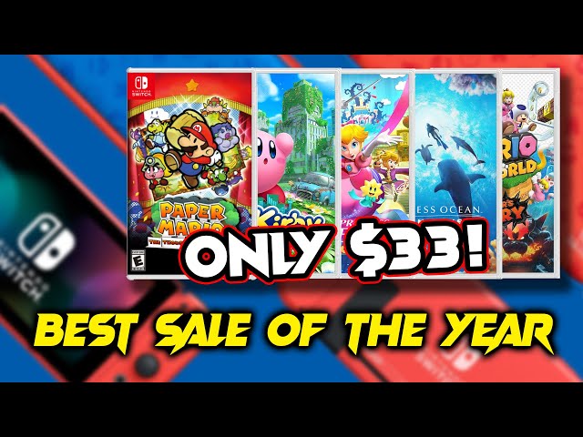 HURRY HURRY! $33 Nintendo Switch Game Sale - Pre Orders Too! - YouTube