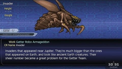 Enemy Invader (Getter Robo Armageddon) | Super Robot Wars V