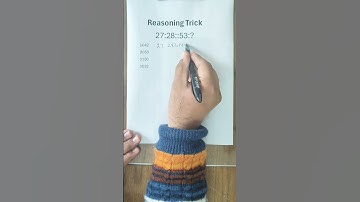 Reasoning Trick #csat #shorts #trickymaths #reasoning #maths #exam #upsc #shorttrick#ssc