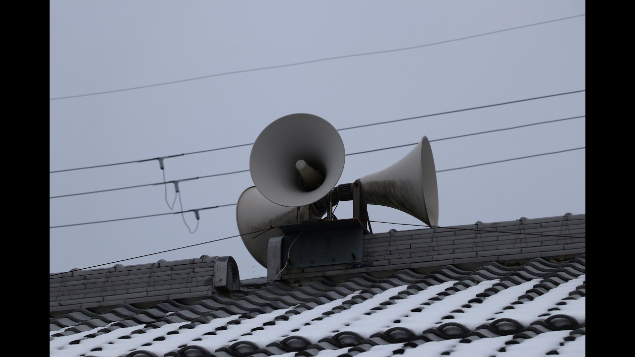 有線放送チャイム　滋賀県蒲生郡日野町　17時　「家路」