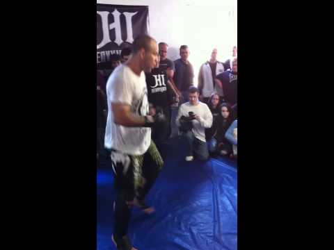 Adam Sepulveda vs Wanderlei Silva at Butch Hiles Gym