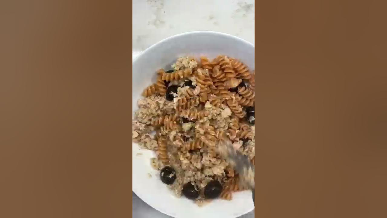 Artichoke Antipasto Tuna Pasta Salad Trader Joe's List YouTube