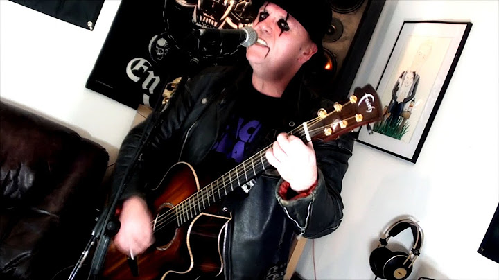 No More Mr. Nice Guy Acoustic version - Acoustic performance video thumbnail