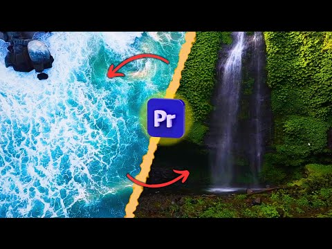 How To SPLIT SCREEN Burning LINE ANIMATION In Premiere Pro