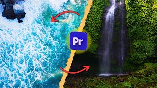 How To SPLIT SCREEN Burning LINE ANIMATION In Premiere Pro