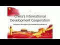 China’s international development cooperation. Chapter 1: Emergency humanitarian assistance.
