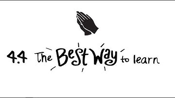 Decision Point 4.4: The Best Way to Learn