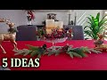 5 Bellas IDEAS Navideñas en Charolas / Platos  // Navidad 2021