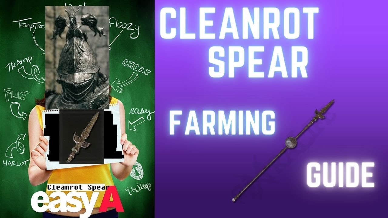 Elden Ring Cleanrot Spear QUICK FARMING GUIDE! YouTube