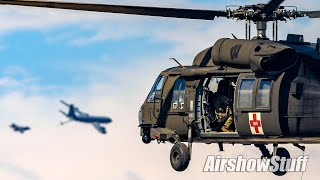 Aerial Assault Demo (Wisconsin National Guard) - EAA AirVenture Oshkosh 2023