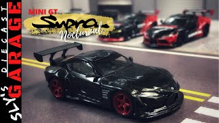 MINI GT HKS Toyota GR Supra Nocturnal | 1/64 Diecast Cars Unboxing