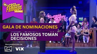 Con mucha tensión en el ambiente, inició la gala de nominación en La casa de los famosos Colombia