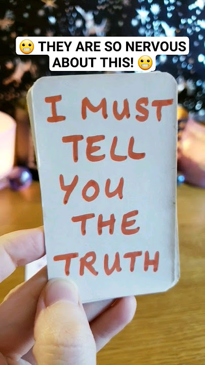 😬 THEY ARE SO NERVOUS ABOUT THIS! 😬 #shorts #tarot #ASMR #lovetarot #lovemessages #twinflames #love
