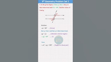 Class 9 Geometry Problem Set 2 Question 6 | Maharashtra board