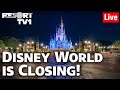 🔴Live: Disney World is CLOSING!!  Last Magic Kingdom Live Stream for a While!!  1080p