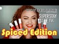 Superstay Matte Ink "SPICED EDITION" (Maybelline)
