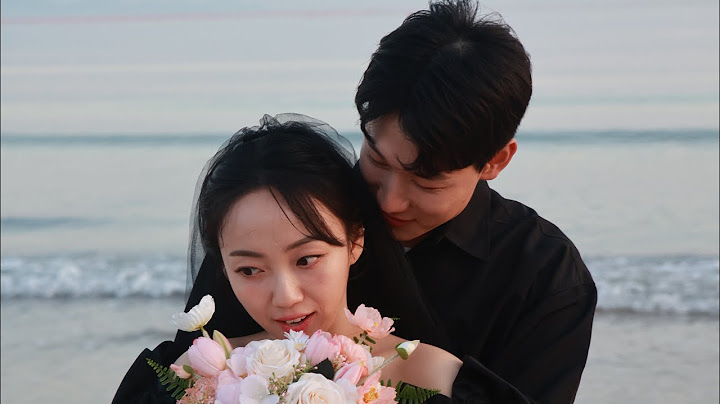 💍[vlog] 1년치 뽀뽀 다한 야외웨딩 촬영 💛 결과물도 매우 만족스러웠다고 한다