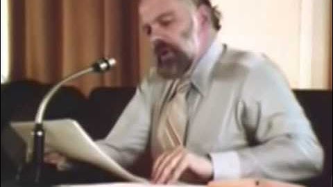The Matrix is Real - Philip K. Dick at Metz France 1977, corrected aspect ratio