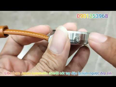 Video Đồng Hồ cơ Nhật Libenham Automatic size42 mặt độc lạ... - youtube