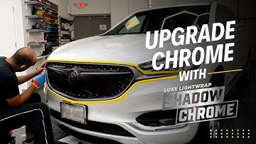 Transform Your Chrome Accents with Luxe LightWrap Shadow Chrome | Black Chrome Perfection