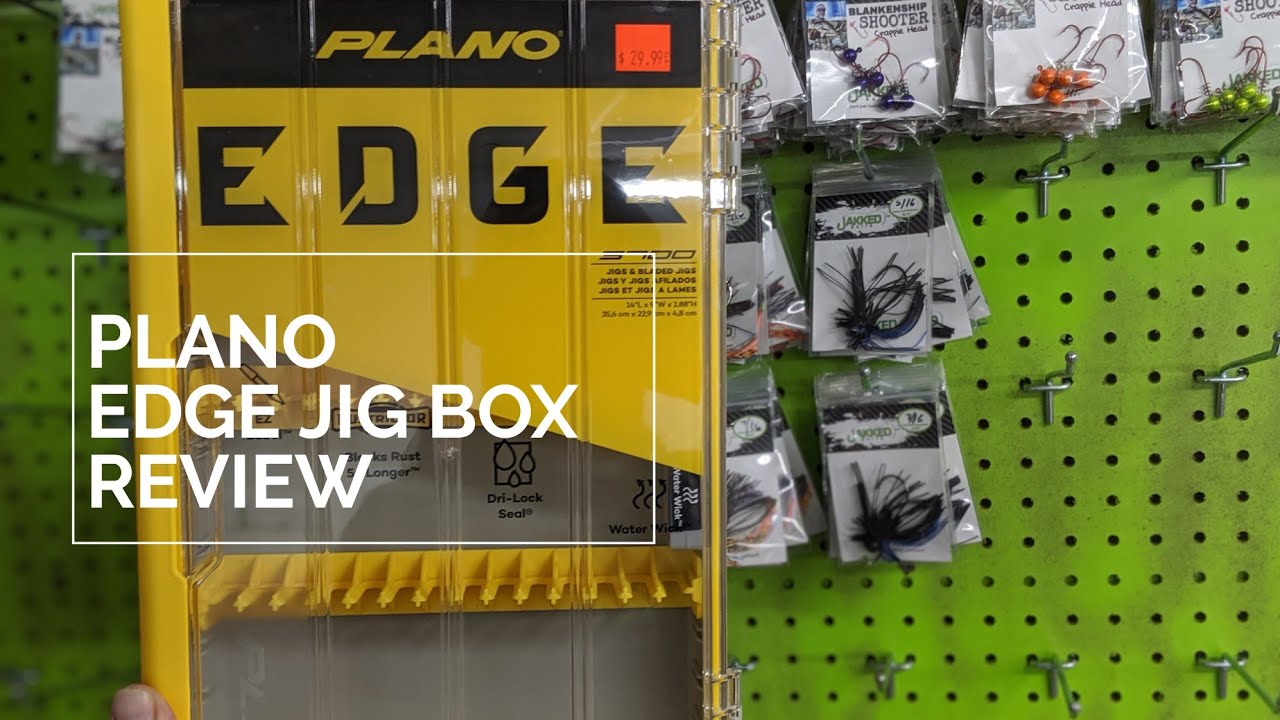 Plano Edge Jig and Bladed Jig Tackle Box Review