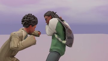 3D Fight Animation WIP #blender #animation #3d