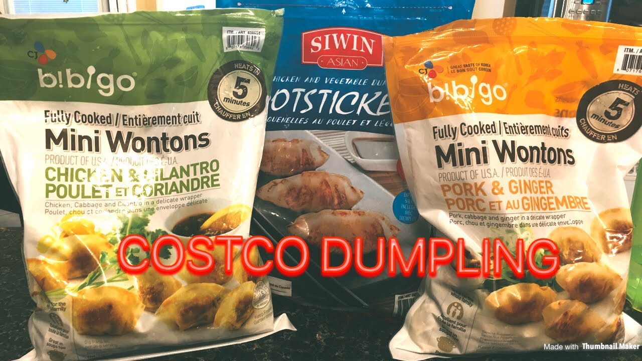 Costco Dumplings Review Youtube