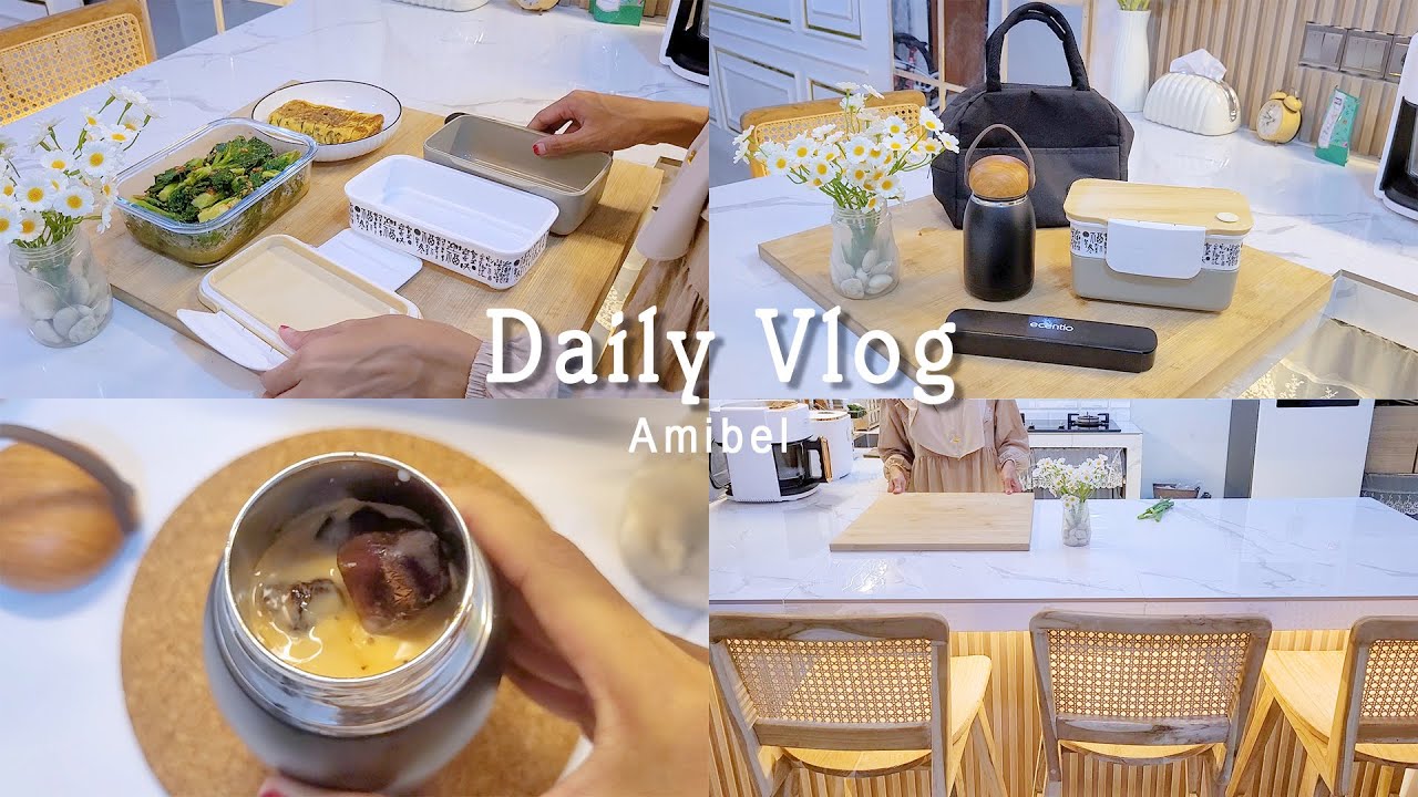 Vlog I Rutinitas Pagi Hari I Menyiapkan Bekal I Memasak & Rekomendasi Perlengkapan Lunch Box